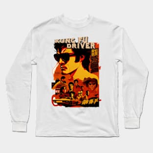 Kung Fu Driver Retro Stye Gift Long Sleeve T-Shirt